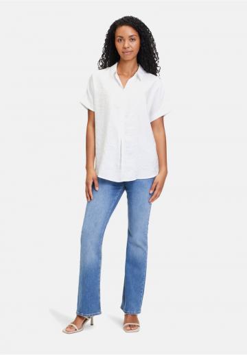 Атласная блузка