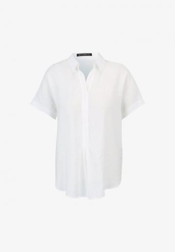 Атласная блузка