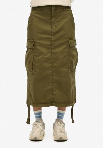 Юбка с накладными карманами