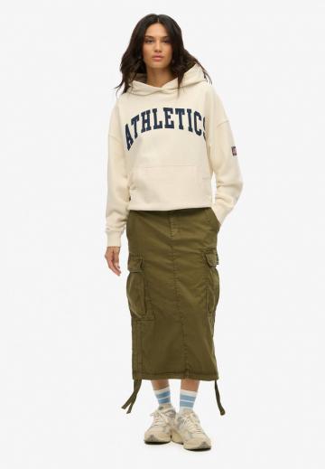 Юбка с накладными карманами