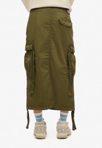 Юбка с накладными карманами
