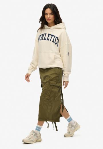 Юбка с накладными карманами