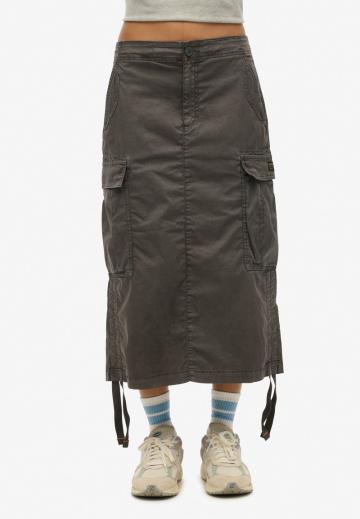 Юбка с накладными карманами