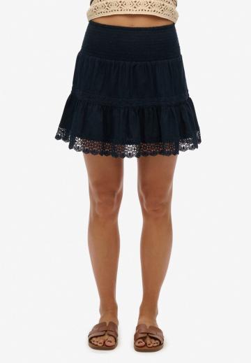 Юбка с воланами