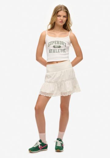 Юбка с воланами