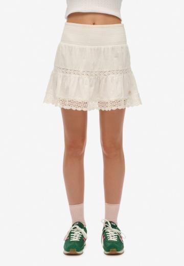 Юбка с воланами