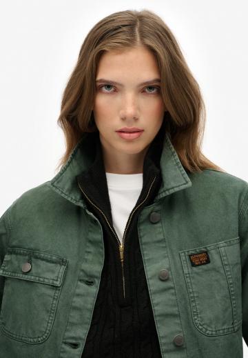 Куртка с накладнымит карманами