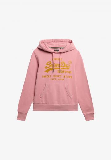 Пуловер с капюшоном