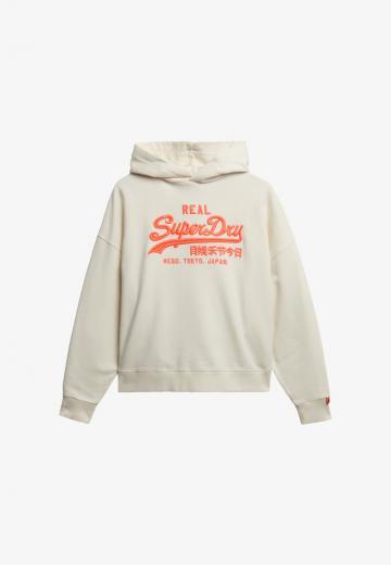 Пуловер с капюшоном