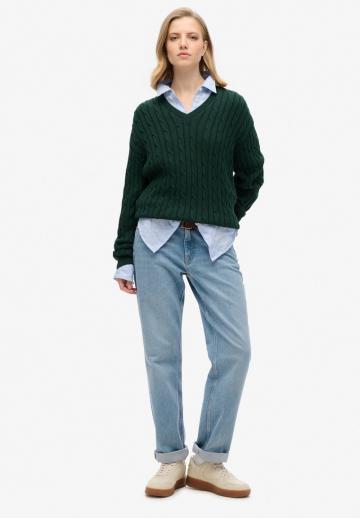 Длинный пуловер