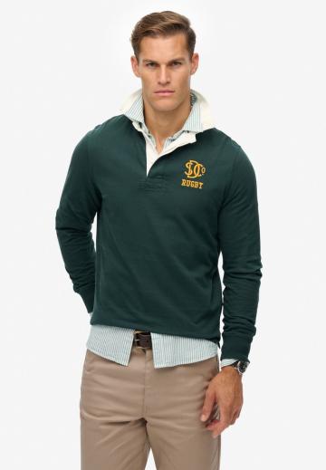 Поло с длинным рукавом