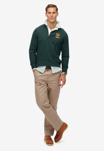 Поло с длинным рукавом