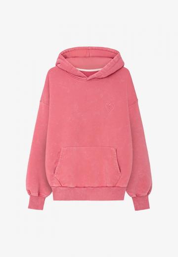 Пуловер с капюшоном