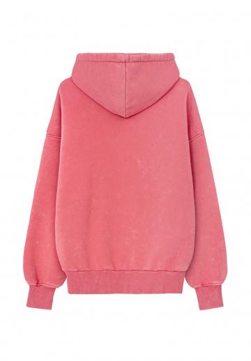 Пуловер с капюшоном