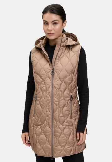 Длинный жилет