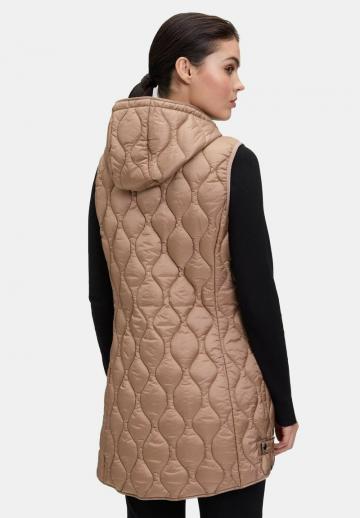 Длинный жилет