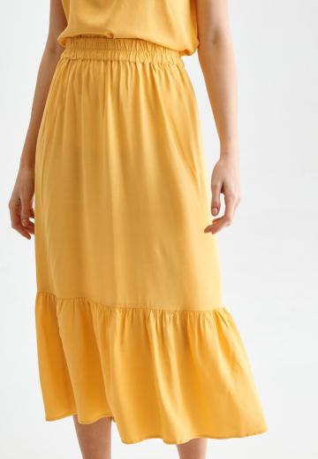 Юбка с воланами