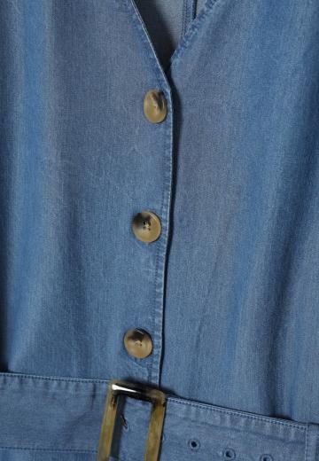 Джинсовое платье