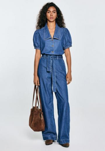 Джинсовая блузка