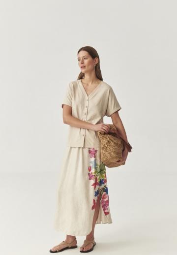 Вязаная юбка