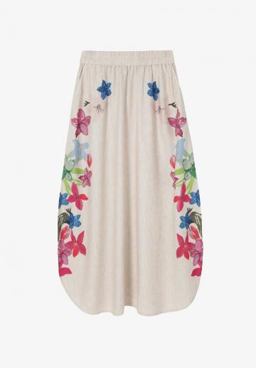 Вязаная юбка