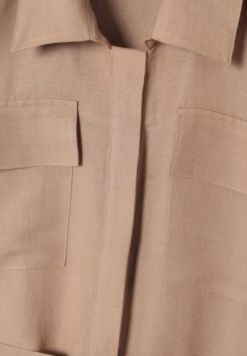 Длинный жилет