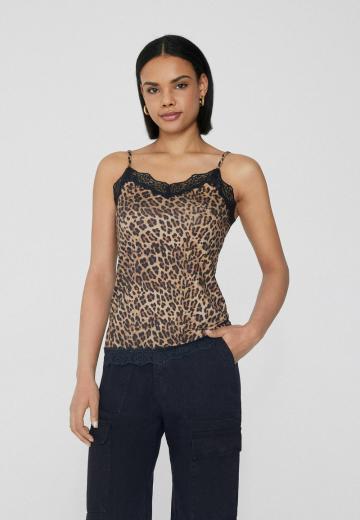 Топ на бретельках