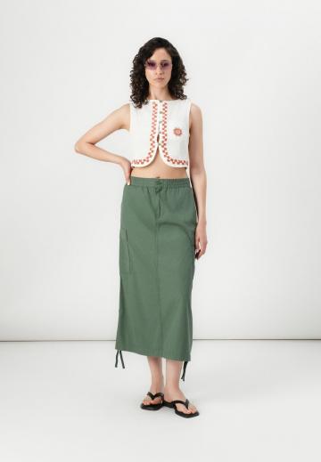 Блузка без рукавов