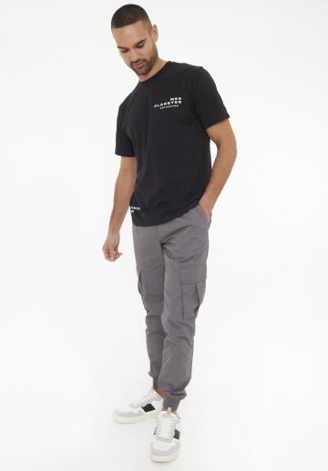 Брюки с накладными карманами