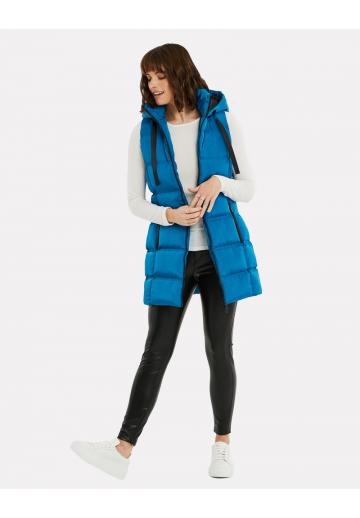 Длинный жилет