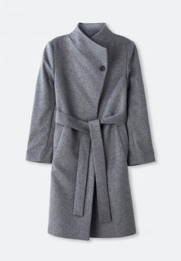 Шерстяное пальто