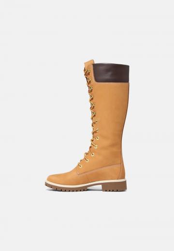 Сапоги на шнуровке