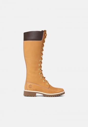 Сапоги на шнуровке