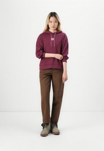 Пуловер с капюшоном