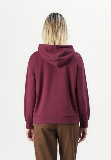 Пуловер с капюшоном