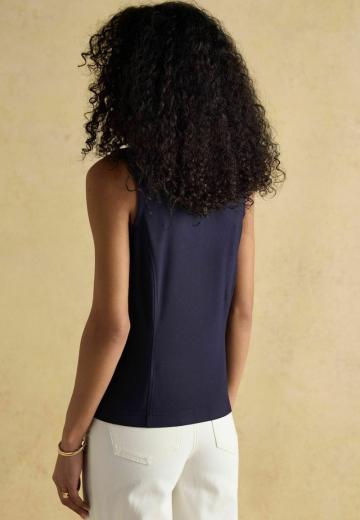 Блузка без рукавов