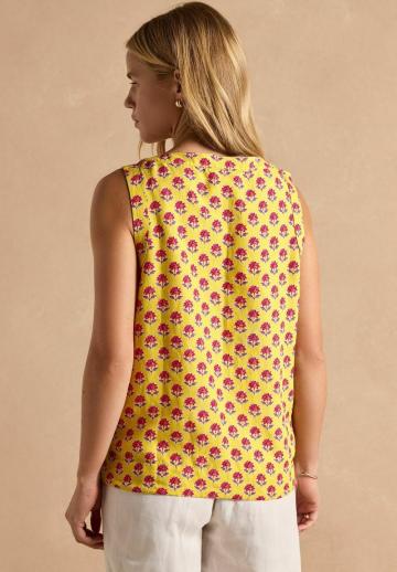 Блузка без рукавов