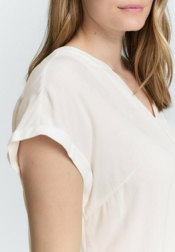 Атласная блузка