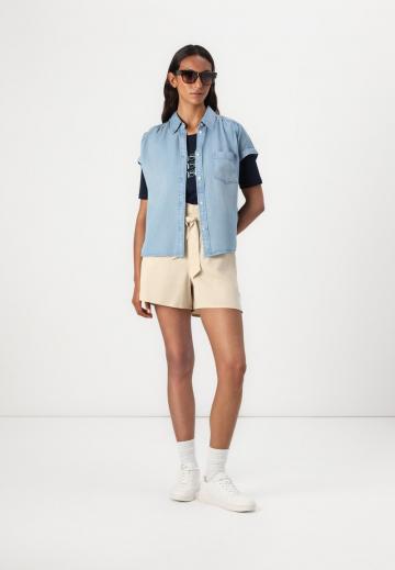 Джинсовая блузка