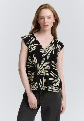 Атласная блузка