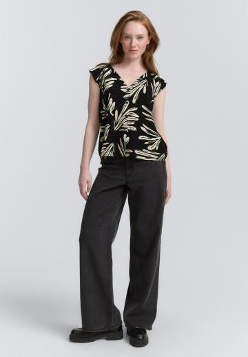 Атласная блузка