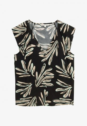 Атласная блузка