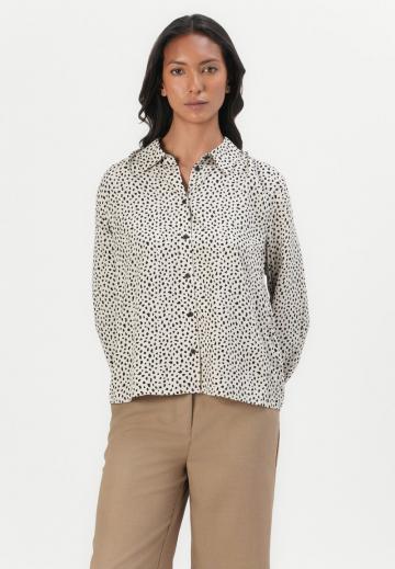 Атласная блузка