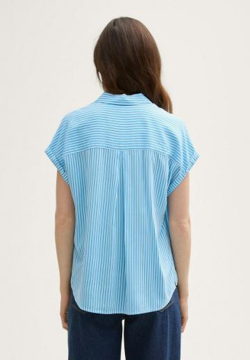 Атласная блузка