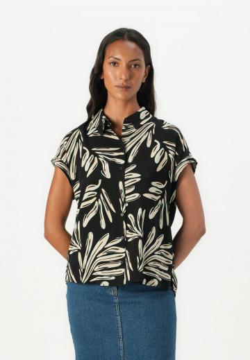 Атласная блузка