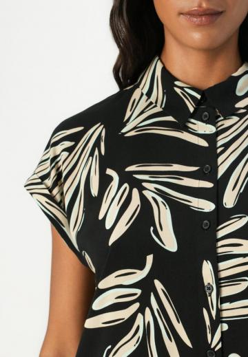 Атласная блузка