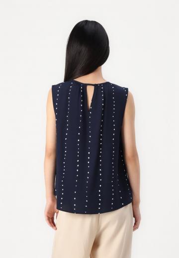 Блузка без рукавов