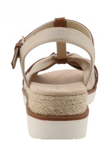 Босоножки на танкетке