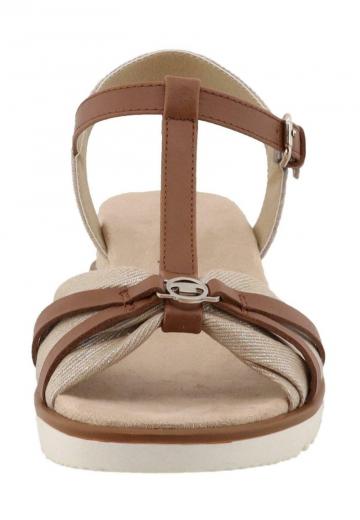 Босоножки на танкетке