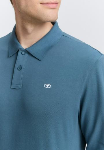 Поло с длинным рукавом